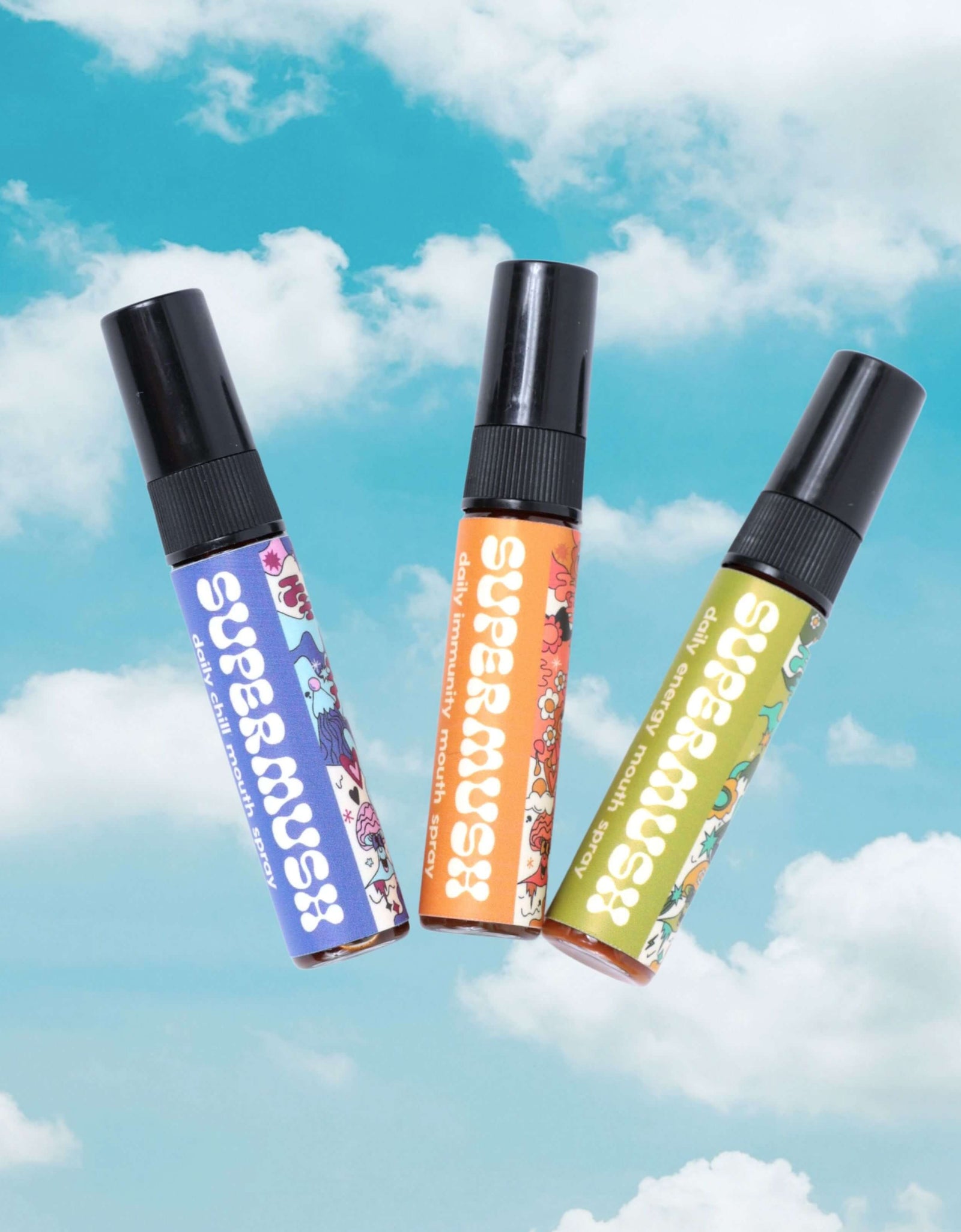 Daily Mini Mouth Spray Bundle by SuperMush