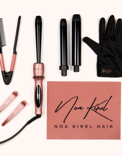 Load image into Gallery viewer, Noa Kirel Triple Threat 3-in-1 Curling Wand by NuMe
