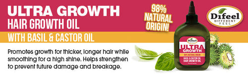 Load image into Gallery viewer, Difeel Ultra Growth Basil &amp; Castor Oil Pro Growth Conditioner 12 oz. by difeel - find your natural beauty
