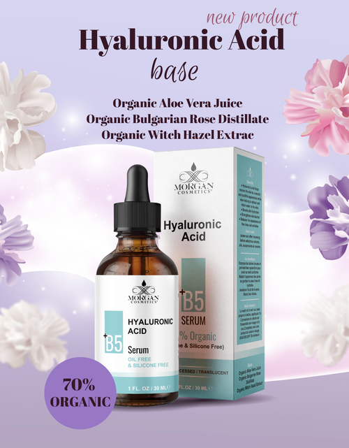 Load image into Gallery viewer, Hyaluronic Acid with B5 Serum by Morgan Cosmetics
