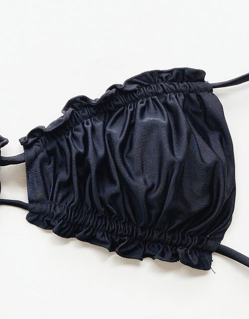 Load image into Gallery viewer, Frill Trill Halter Neck Bikini Set
