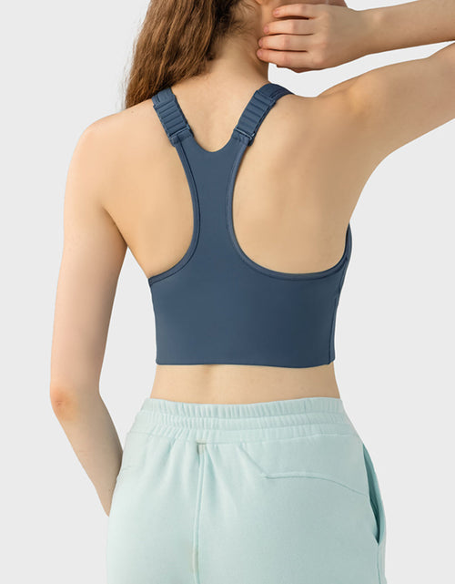 Load image into Gallery viewer, Millennia Wide Strap Sport Bra
