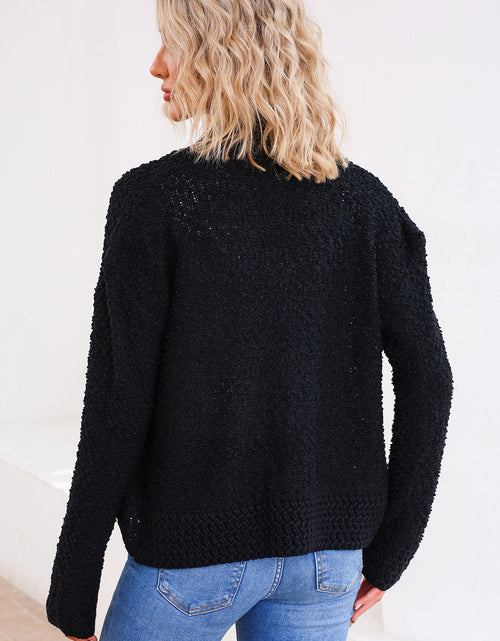 Load image into Gallery viewer, Solid Color Open Front Cardigan
