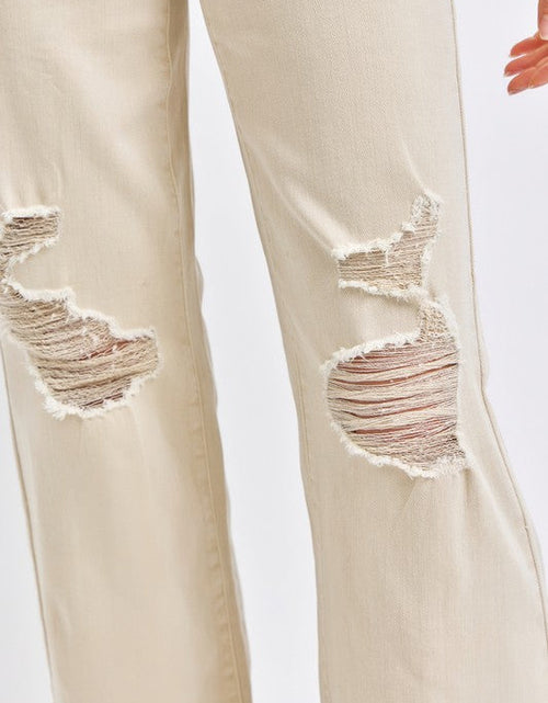 Load image into Gallery viewer, Judy Blue Full Size High Waist Distressed Wide Leg Jeans

