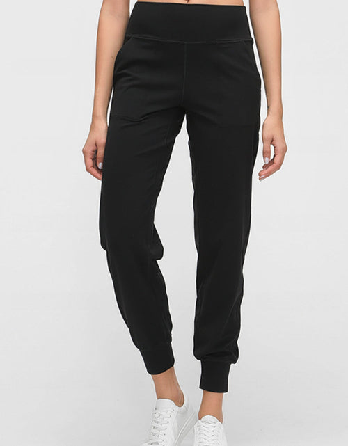 Load image into Gallery viewer, Millennia Wide Waistband Slant Pocket Pants
