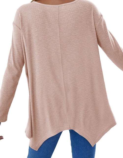 Load image into Gallery viewer, Full Size V-Neck Long Sleeve T-Shirt
