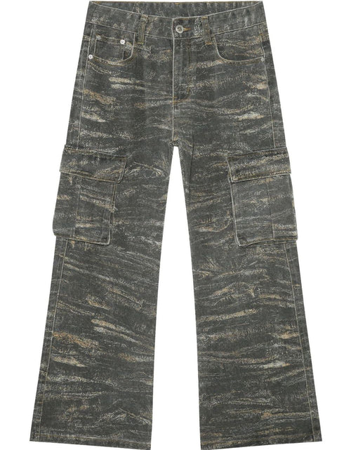 Load image into Gallery viewer, Men's Baggy Jeans with Cargo Pockets
