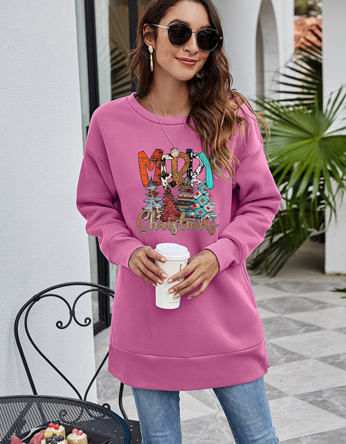 Load image into Gallery viewer, MERRY CHRISTMAS Graphic Sweatshirt
