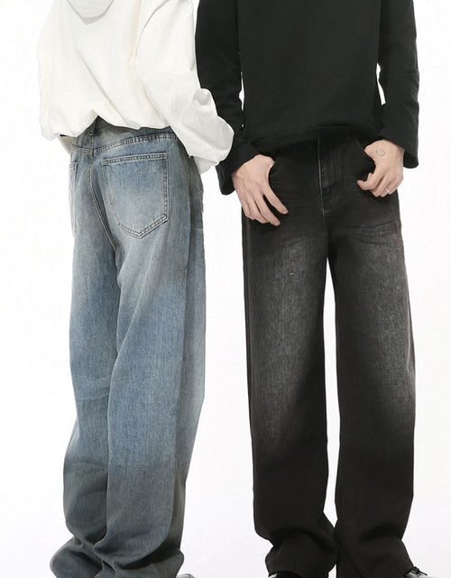 Load image into Gallery viewer, High Waist Baggy Jeans with Pockets

