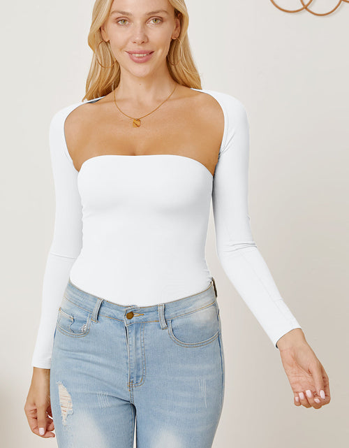 Load image into Gallery viewer, Cutout Raglan Sleeve Bolero and Tube Top
