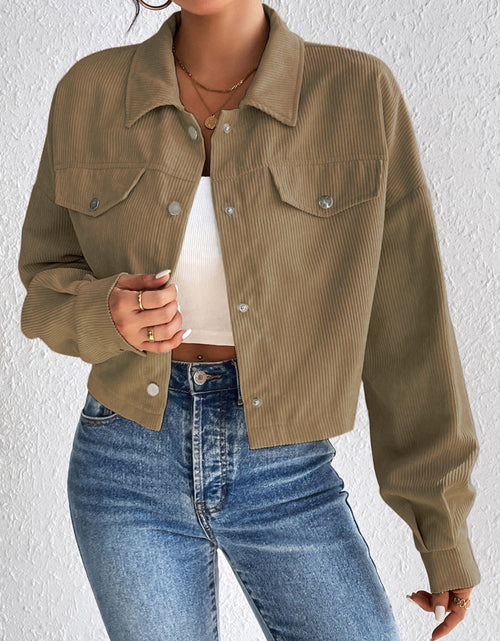 Load image into Gallery viewer, Honey Snap Down Long Sleeve Jacket
