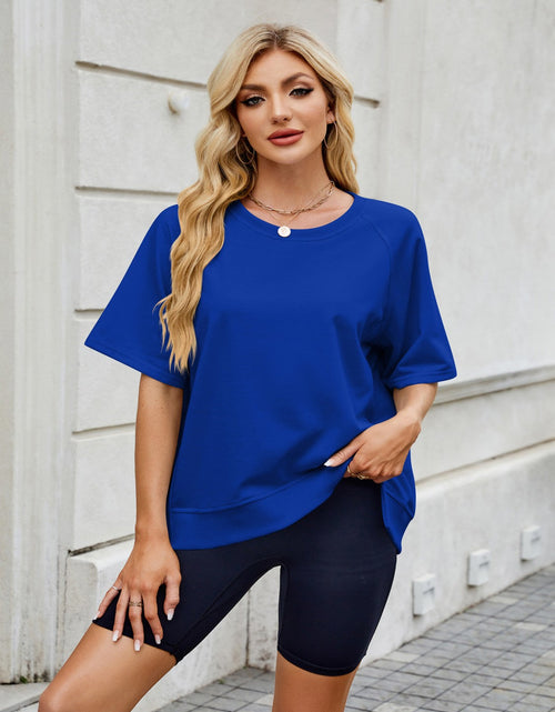 Load image into Gallery viewer, Round Neck Short Sleeve T-Shirt
