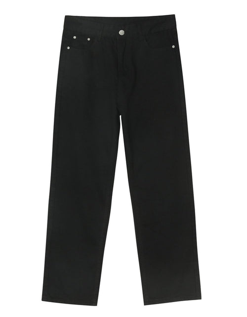 Load image into Gallery viewer, Straight Leg Jeans with Pockets
