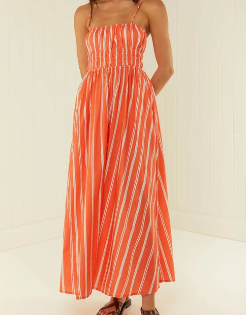 Load image into Gallery viewer, Striped Square Neck Cami Dress
