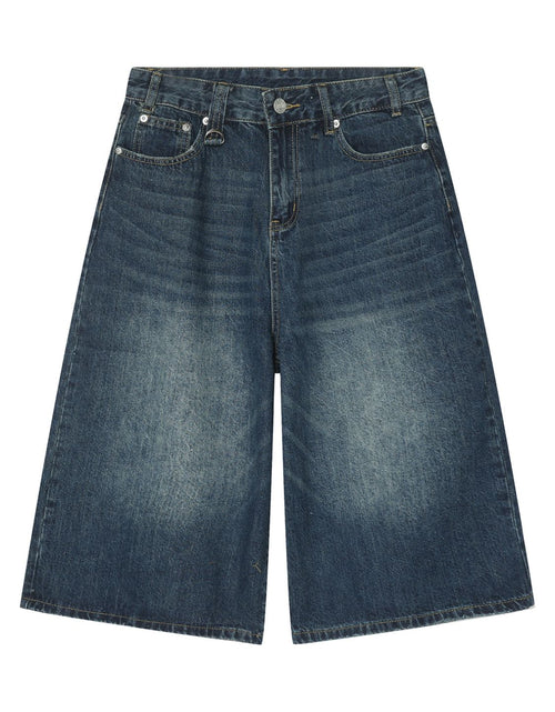 Load image into Gallery viewer, Wide Leg Cropped Jeans
