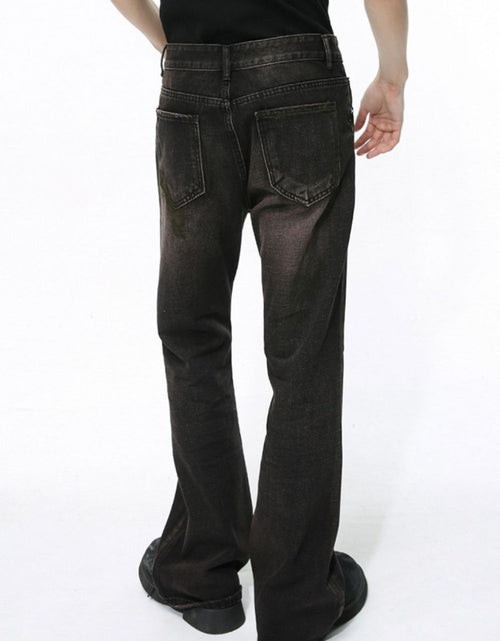 Load image into Gallery viewer, Men's Clean Fit Bootcut Jeans with Pockets
