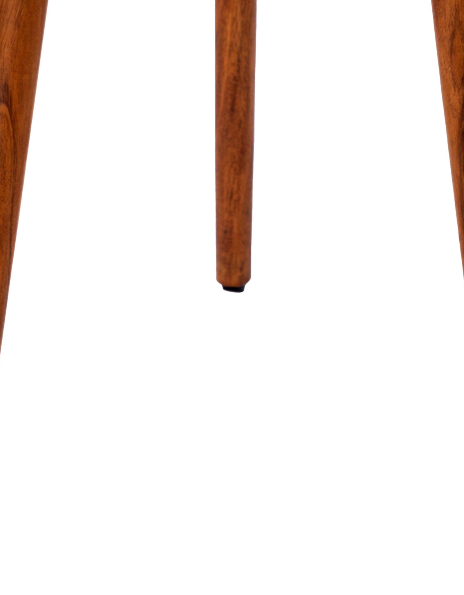 Round Acacia Wood Side Accent Table by Blak Hom