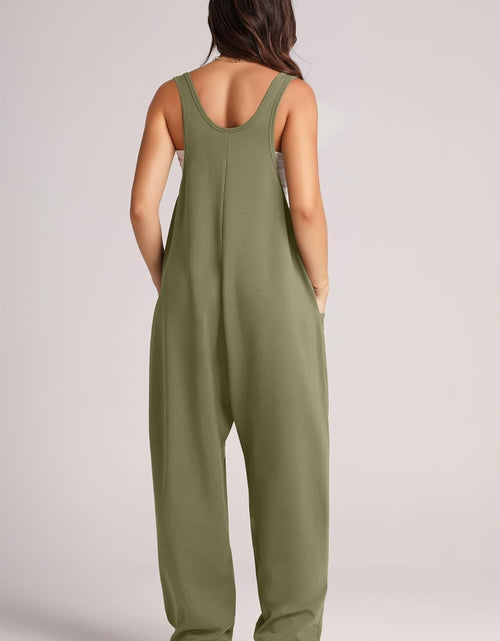 Load image into Gallery viewer, Lovelet Wide Strap Jumpsuit with Pockets
