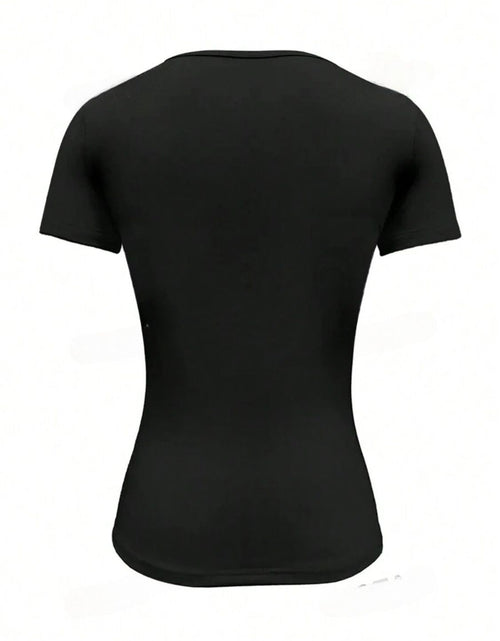 Load image into Gallery viewer, Round Neck Short Sleeve T-Shirt
