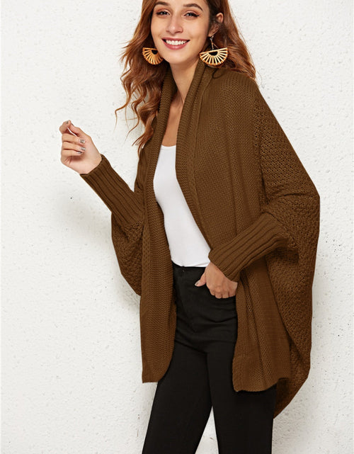 Load image into Gallery viewer, Angel Wings Open Front Batwing Sleeve Cardigan
