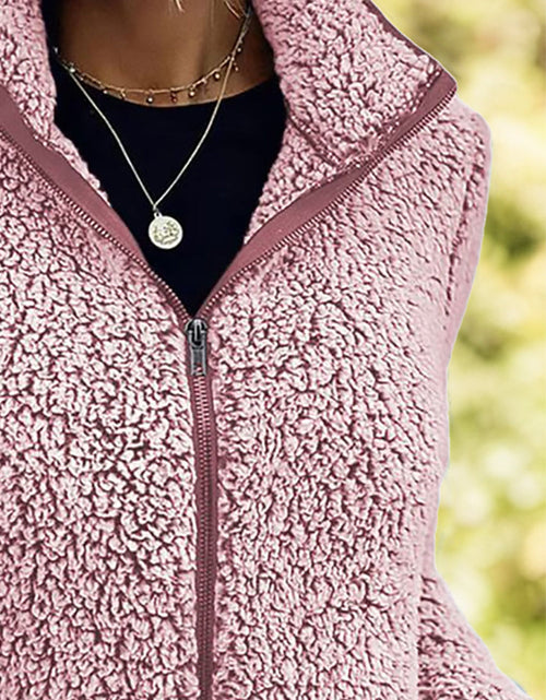 Load image into Gallery viewer, Pocketed Zip Up Turtleneck Jacket
