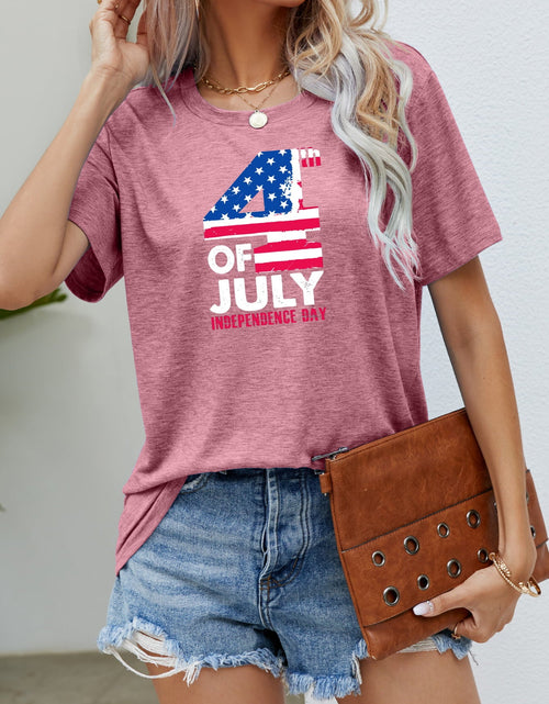 Load image into Gallery viewer, 4th OF JULY INDEPENDENCE DAY Graphic Tee

