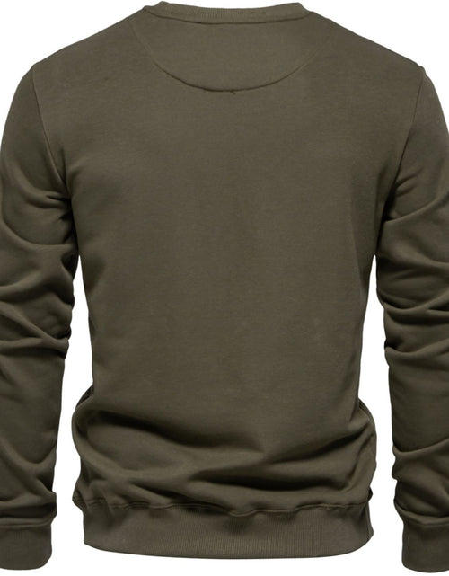 Load image into Gallery viewer, Men's Round Neck Long Sleeve Sweatshirt
