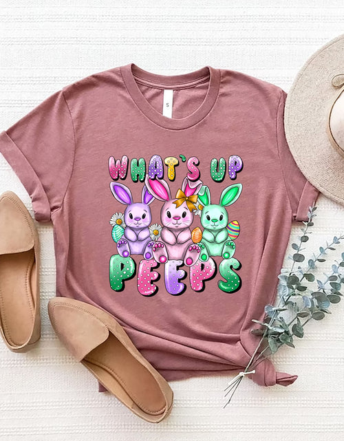 Load image into Gallery viewer, Graphic Round Neck Short Sleeve T-Shirt
