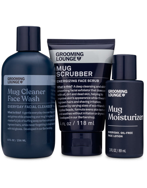 Load image into Gallery viewer, Grooming Lounge Mug Trio Skincare Kit (Save $23) by Grooming Lounge
