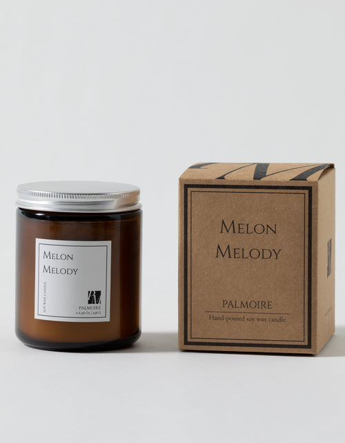 Load image into Gallery viewer, Melon Melody Soy Wax Candle by PALMOIRE

