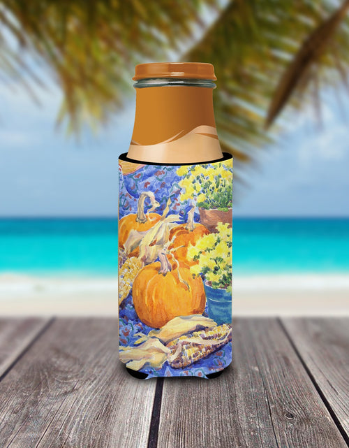 Load image into Gallery viewer, Flower - Mums Ultra Beverage Insulators for slim cans 6006MUK by Caroline's Treasures

