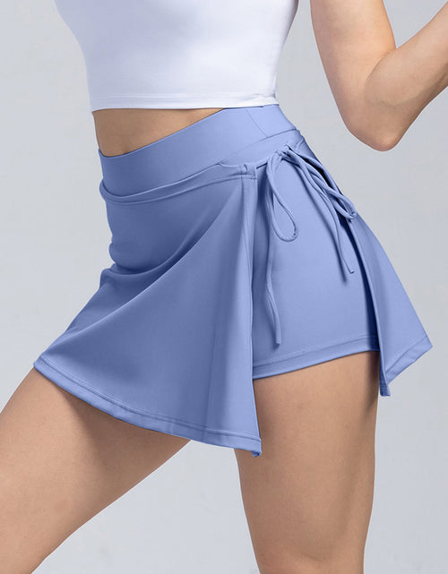 Load image into Gallery viewer, High Waist Active Skort with Pockets

