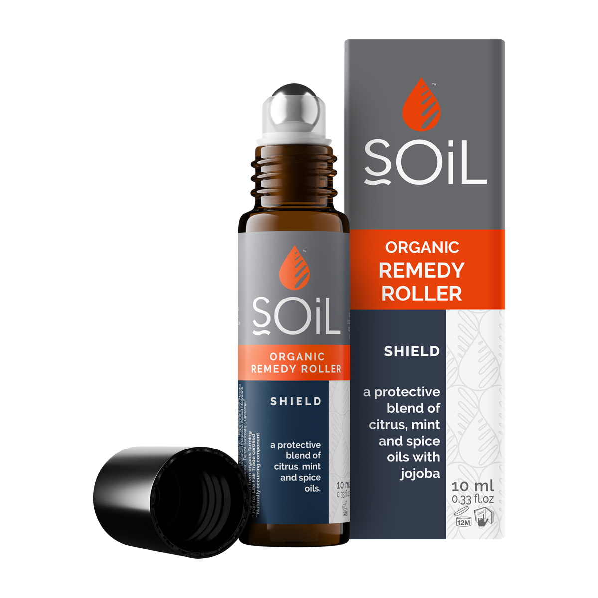 Shield - Organic Remedy Roller 20ml by SOiL Organic Aromatherapy and Skincare