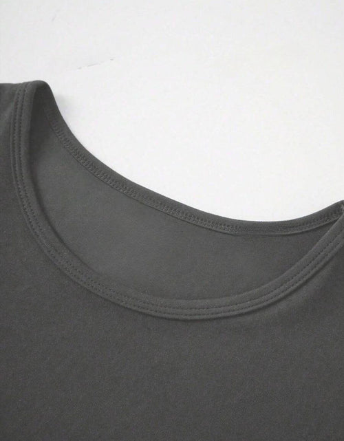 Load image into Gallery viewer, Round Neck Short Sleeve T-Shirt
