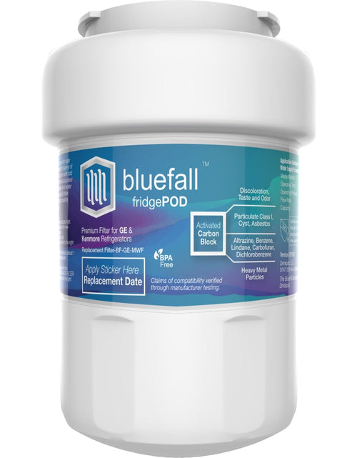 Load image into Gallery viewer, GE MWF Refrigerator Water Filter- Compatible by Bluefall by Drinkpod
