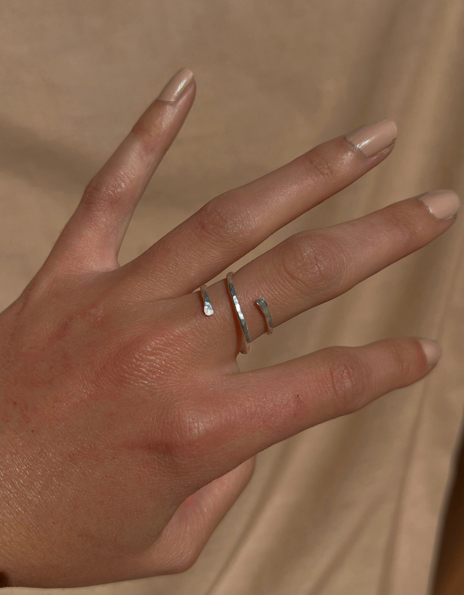 Tiger Stripes Ring by Toasted Jewelry