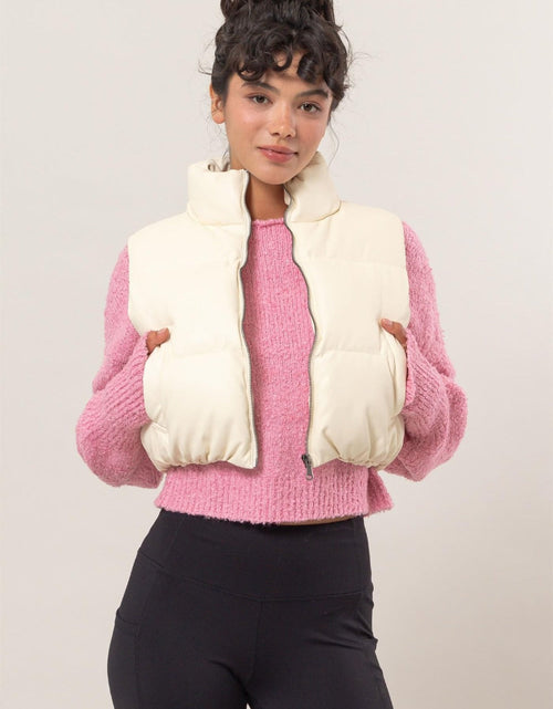 Load image into Gallery viewer, HYFVE Pocketed Solid Vest Coat
