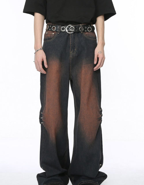 Load image into Gallery viewer, Wide Leg Jeans with Pockets
