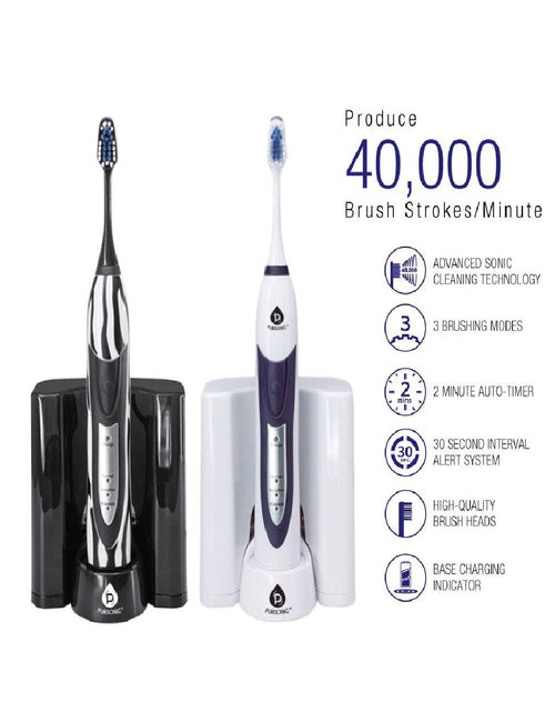 Load image into Gallery viewer, Sonic Movement Rechargeable Electric Toothbrush by Pursonic
