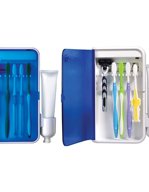 Load image into Gallery viewer, Wall Mountable Portable UV Toothbrush Sanitizer by Pursonic
