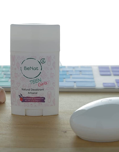 Load image into Gallery viewer, 2-Pack all-Natural Deodorants for Kids &amp; Teens by BeNat
