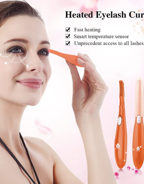 Load image into Gallery viewer, Heated Eyelash Curler With Comb, Provides Long Lasting Curl In Seconds by Pursonic
