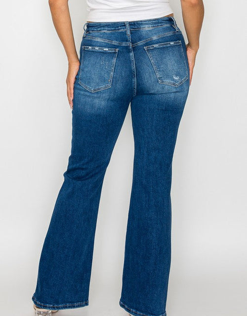 Load image into Gallery viewer, bytos Full Size High Rise Bootcut Jeans with Pockets

