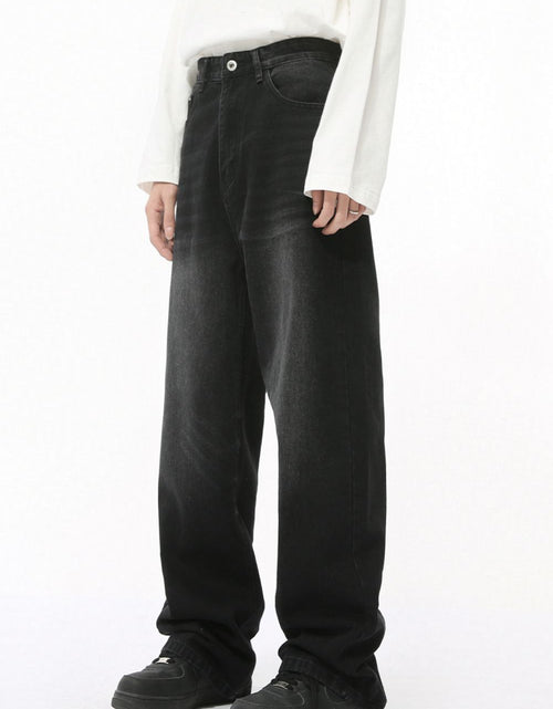 Load image into Gallery viewer, High Rise Wide Leg Casual Jeans
