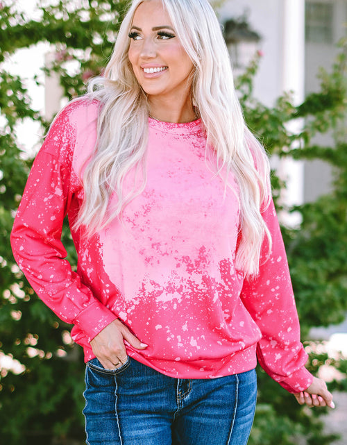 Load image into Gallery viewer, Tie Dye Long Sleeve Pullover Sweatshirt
