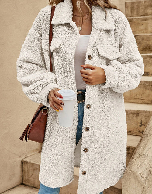 Load image into Gallery viewer, Collared Button Down Coat
