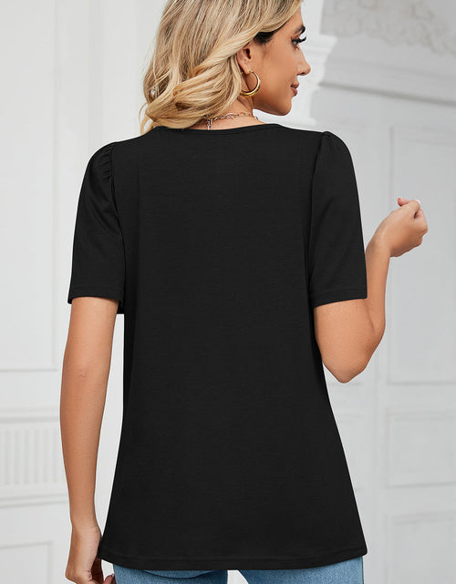Load image into Gallery viewer, Square Neck Short Sleeve T-Shirt
