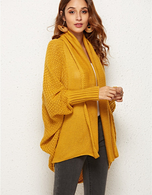 Load image into Gallery viewer, Angel Wings Open Front Batwing Sleeve Cardigan
