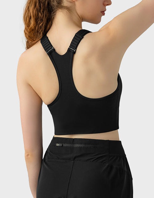 Load image into Gallery viewer, Millennia Wide Strap Sport Bra
