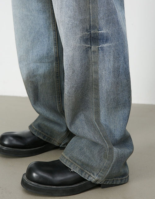 Load image into Gallery viewer, Men's Loose Jeans with Pockets
